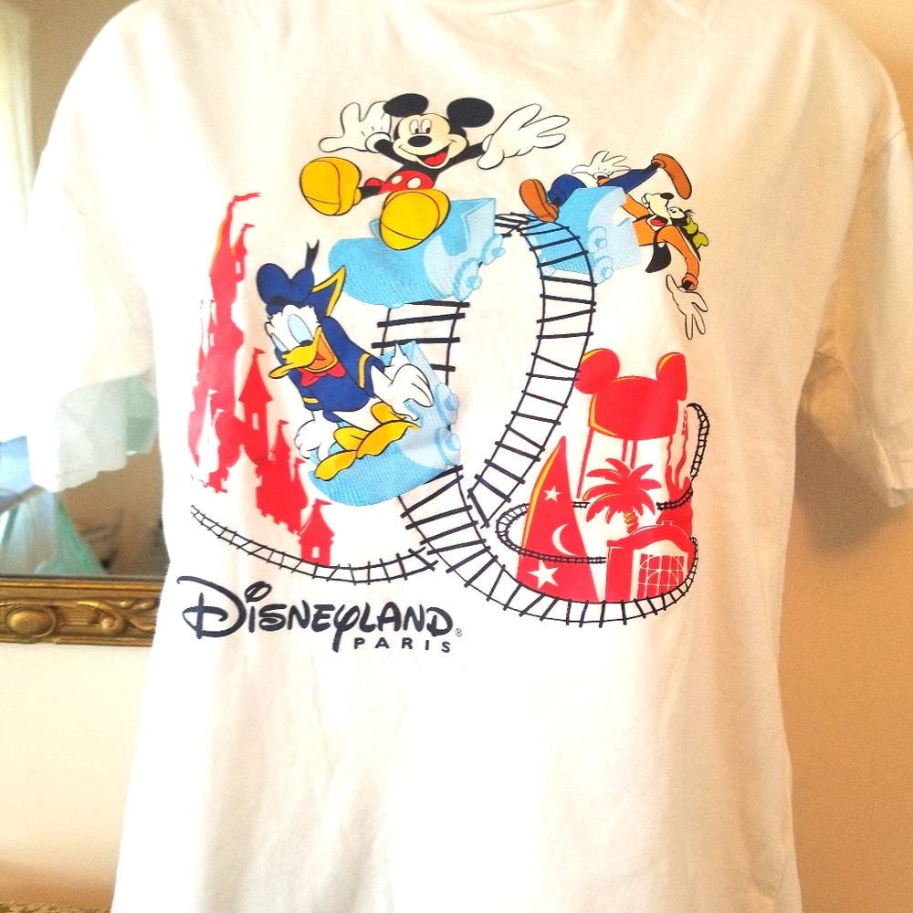 Vintage Disneyland Paris TEE Shirt 90s Mickey S